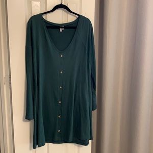 Beautiful green, comfortable, flowy ASOS dress